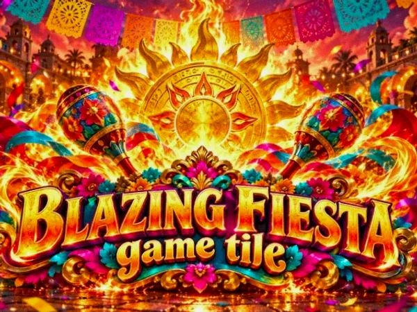 BLAZING FIESTA game tile at Spinfever