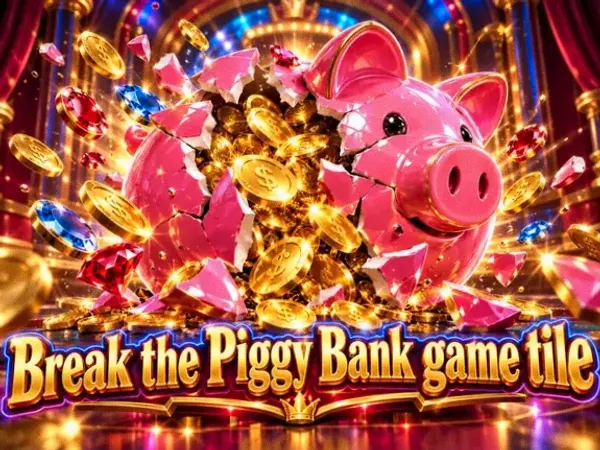 Break the Piggy Bank game tile at Spinfever