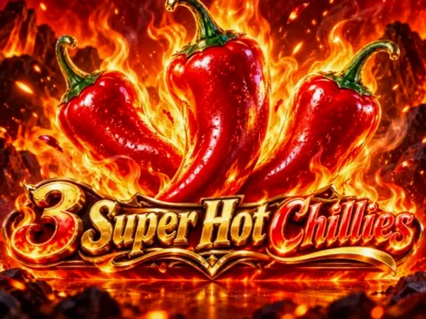 3 Super Hot Chillies game tile at Spinfever