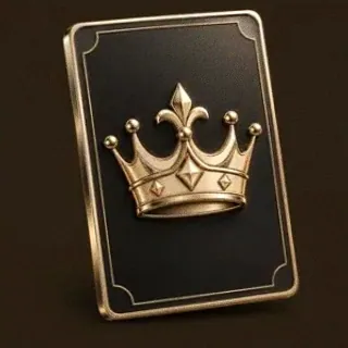 Crowned casino card — Spinfever