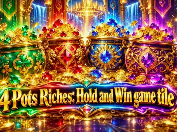 4 Pots Riches: Hold and Win game tile at Spinfever