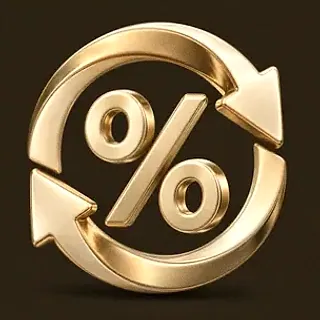 Percent cycle icon — Spinfever