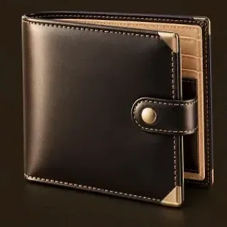 Leather bifold wallet — Spinfever