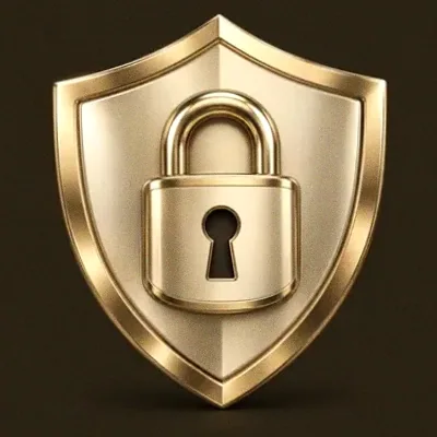 Shield with padlock — Spinfever