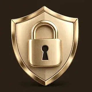 Shield with padlock — Spinfever