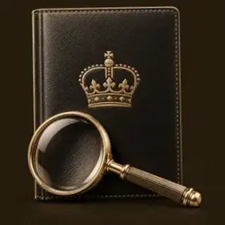 Passport magnifying glass — Spinfever