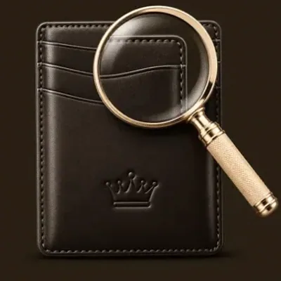 Wallet and magnifier — Spinfever