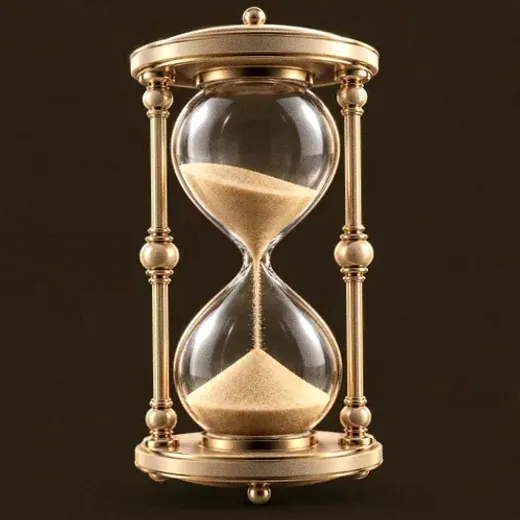 Ornate hourglass — Spinfever