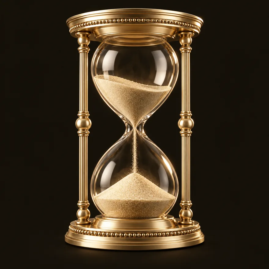 Ornate hourglass — Spinfever