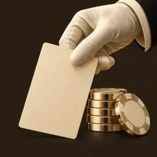 Hand dealing card — Spinfever
