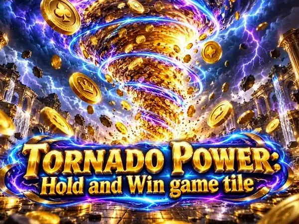 Tornado Power: Hold and Win game tile at Spinfever