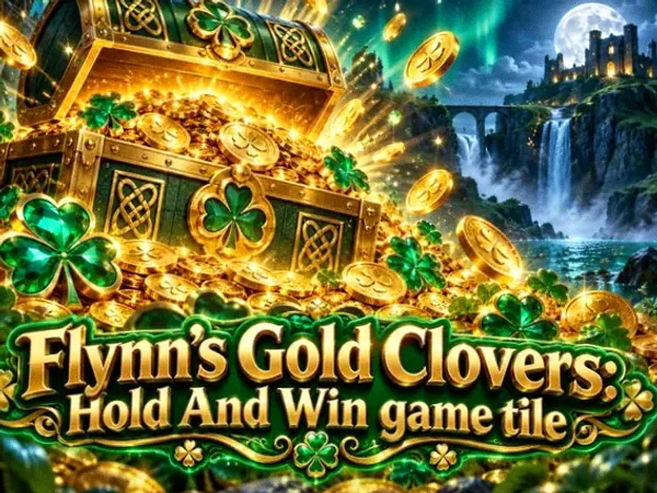 Flynn's Gold Clovers: Hold And Win game tile at Spinfever