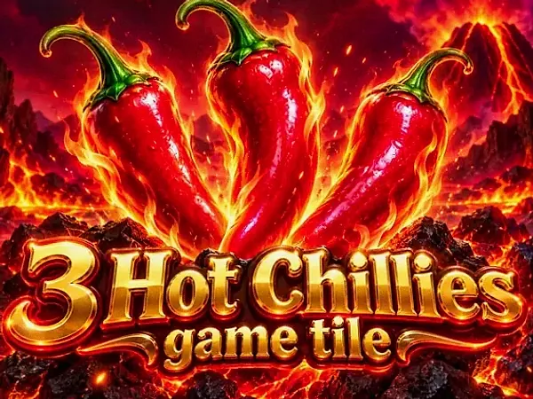 3 Hot Chillies game tile at Spinfever