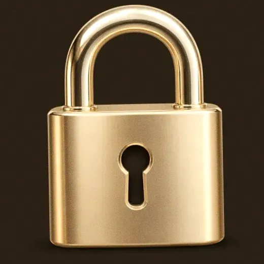 Metal padlock — Spinfever