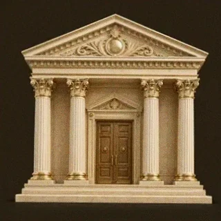 Classical bank building — Spinfever