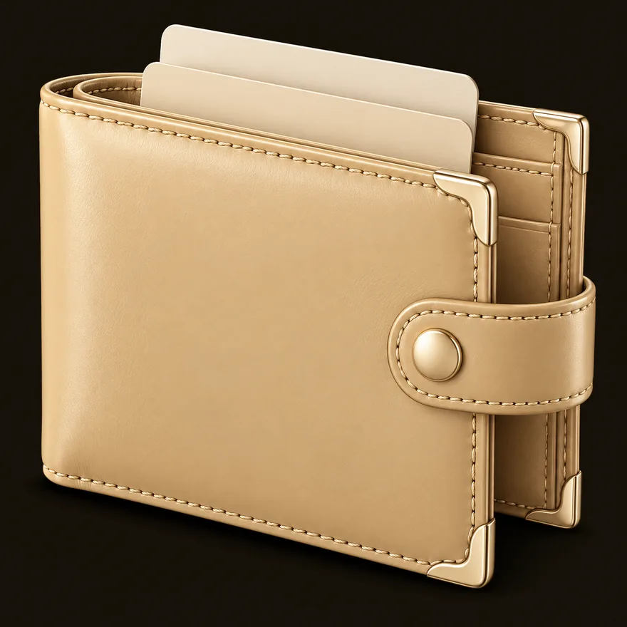 Leather wallet — Spinfever
